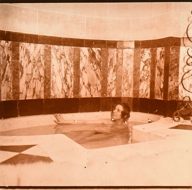 Vue stéréo sur verre, Erotique, Nu féminin, Série Atrium J. Richard 5