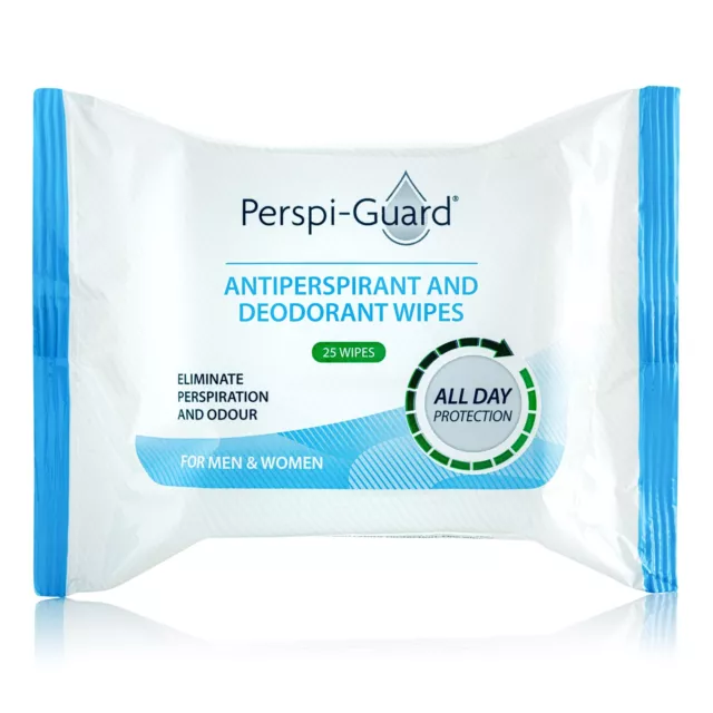 Perspi-Guard® Antiperspirant & Deodorant Wipes