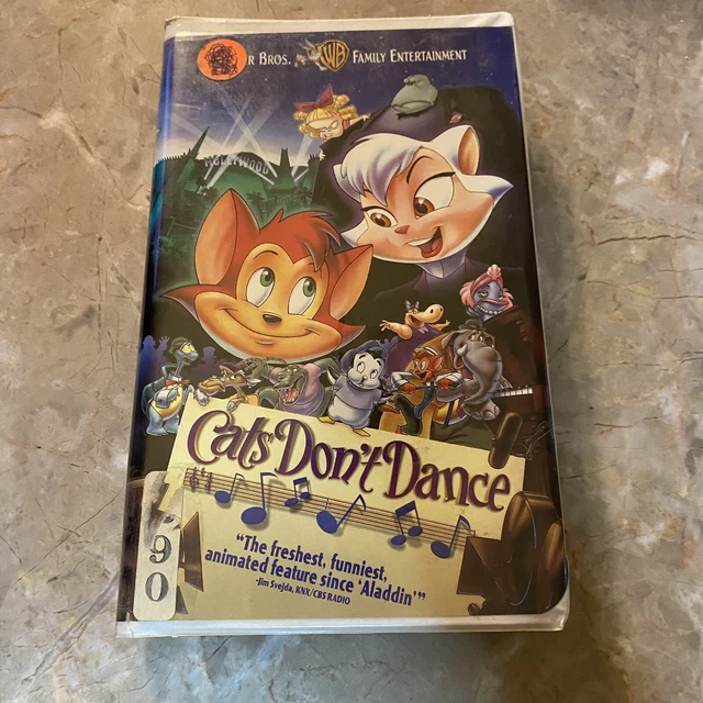 CATS DON'T DANCE (VHS, 1997) Clamshell Scott Bakula Jasmine Guy Rated G