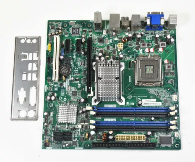 Intel DG35EC Socket LGA775 DDR2 Micro ATX Motherboard With I/O Shield