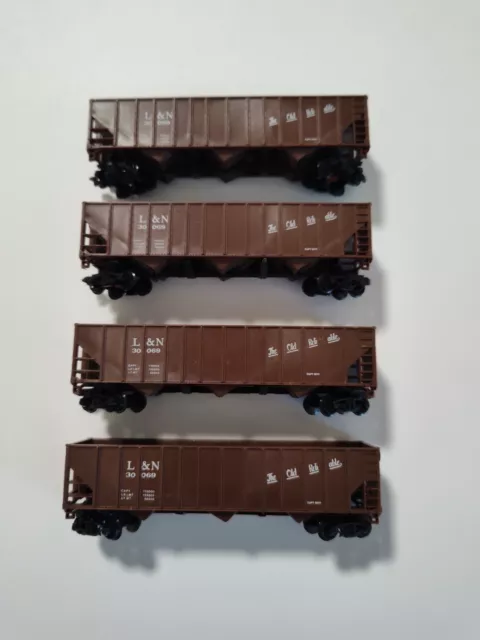 Micro Trains Lot Of Four Coal Cars Very Nice Condition N Scale