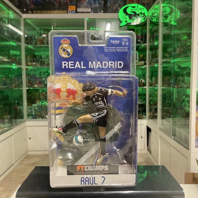 RAUL 7 REAL Madrid Action Figure FT CHAMPS Premium 6” Mint