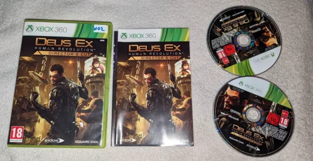 Deus Ex: Human Revolution - Director's Cut (Xbox 360, Xbox One, Series X) CIB