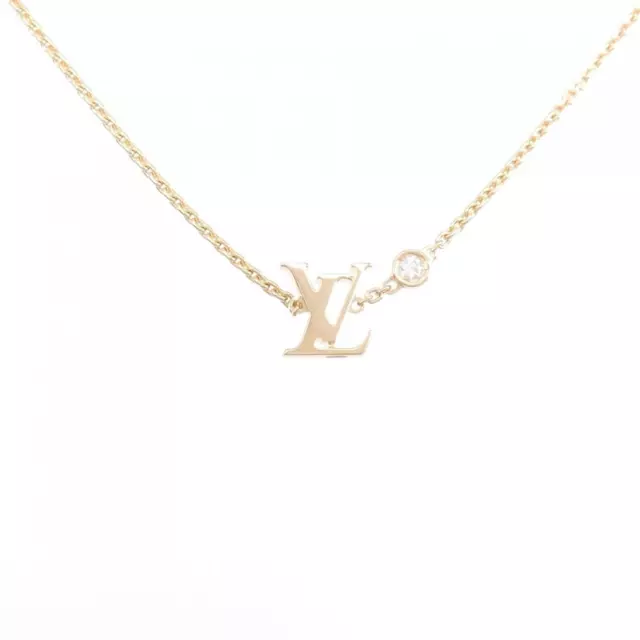 Shop Louis Vuitton Idylle Blossom Pendant, White Gold And Diamonds (Q93872)  by Lecielbleu