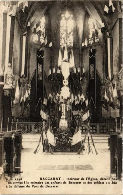 MILITARY CPA Baccarat-Interior of the Church (315729)