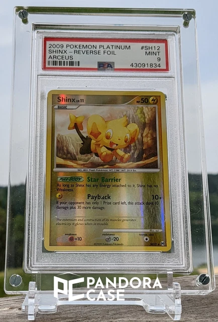 Clear acrylic case - Frame 1 PSA Card - UV RESISTANT - Pokemon Magic MTG