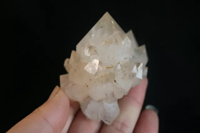 173g Beautiful NATURAL Skeletal Clear QUARTZ Crystal cluster Tibetan Specimen