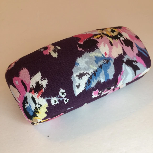 Vera Bradley INDIANA ROSE hard shell eyeglasses / sunglasses case