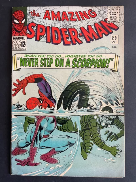 Amazing Spider-Man #29 - Scorpion Marvel 1965 Comics