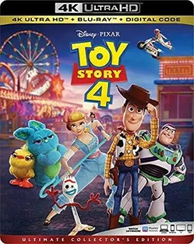 Toy Story 4 (4K Ultra HD, Blu Ray, 2019) UHD w/ Slipcover.