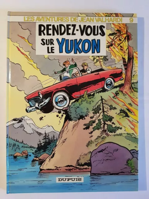 Les aventures de Jean Valhardi n°9 ''Rendez vous sur le Yukon" Ed Dupuis