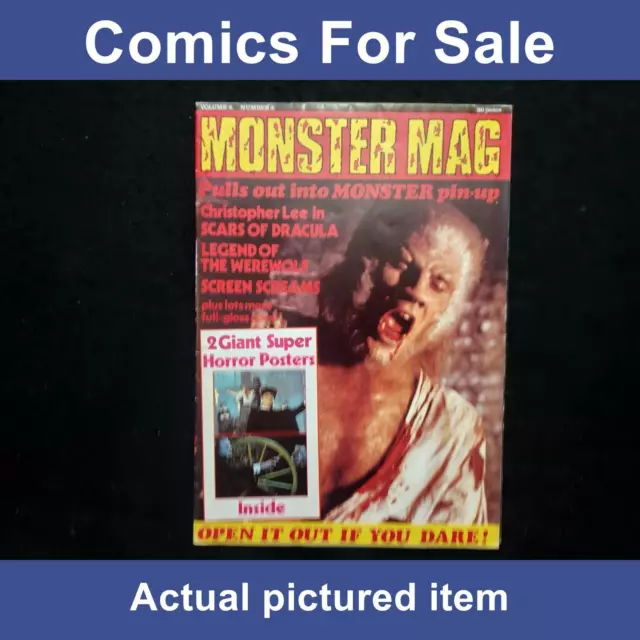 Monster Mag Vol 2 #3 poster magazine - September 1976 (LOT#11474)