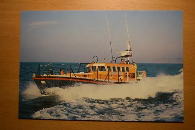 RNLI R N L I Lifeboat Postcard Mersey Class 12-001 Bridlington ON 1124 #5