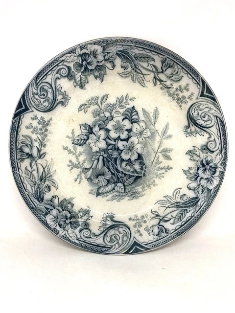 J & M P Bell & Co Glasgow SCOTTISH TRANSFER PRINTED LARGE BOWL