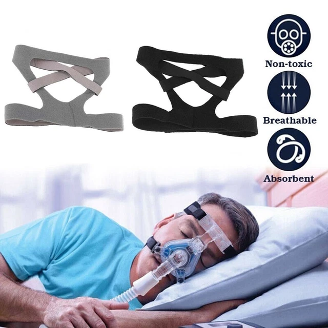 Máscara de banda de cabeza suave CPAP pieza de repuesto para auriculares accesorios ventilador