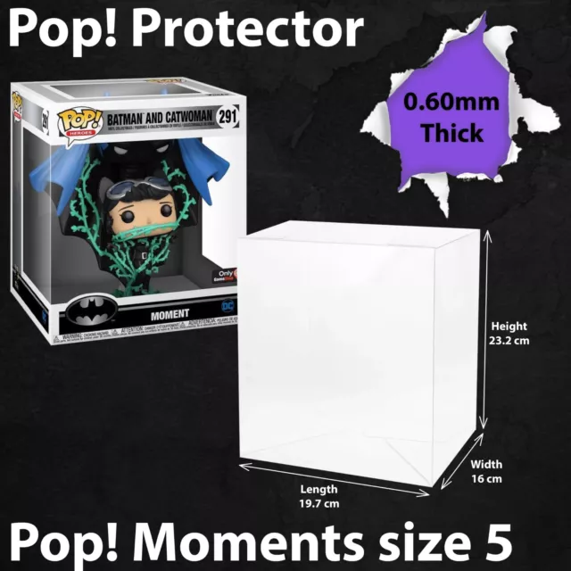 Funko POP! Movie Moments Box Protectors made with 0.50mm thick PET  Acid-Free Plastic - FITS WALT DISNEY CASTLE