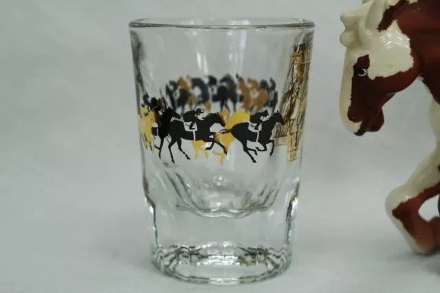 1995 Kentucky Derby Shot Glass, Triple Crown Memorabilia, Thoroughbred Racing