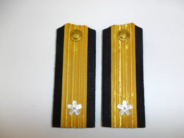 e2696 WW2 Japan Japanese Navy Rear Admiral shoulder boards pair R17D