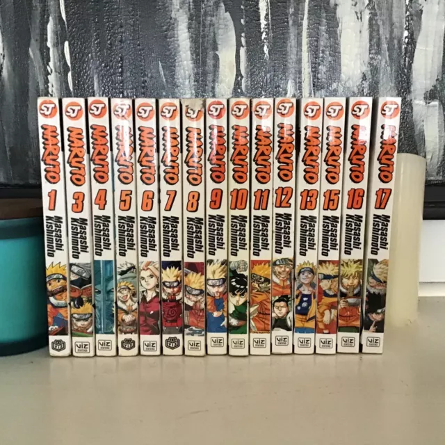 Naruto Manga Lot Of By Masashi Kishimoto Shonen Jump English Picclick