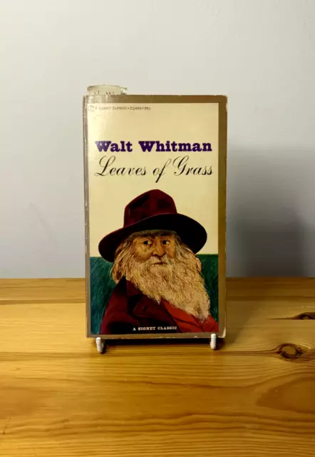 Leaves Of Grass - Walt Whitman Vintage Signet Classic Book 1958