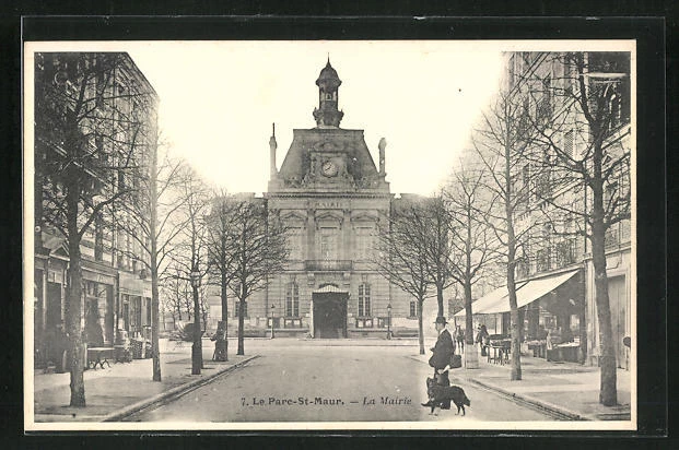 CPA Le Parc-Saint-Maur, la Mairie