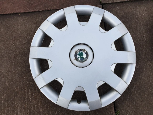 Skoda Octavia Wheel Trim 15" Hub Cap ONE Only Genuine