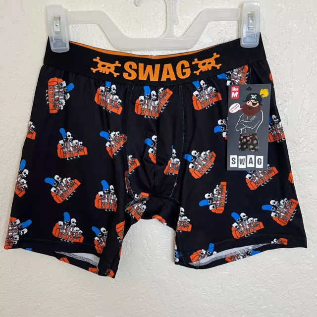 SWAG The Simpsons Universe Boxer Briefs Mens Size Large 34-36 Homer Krusty