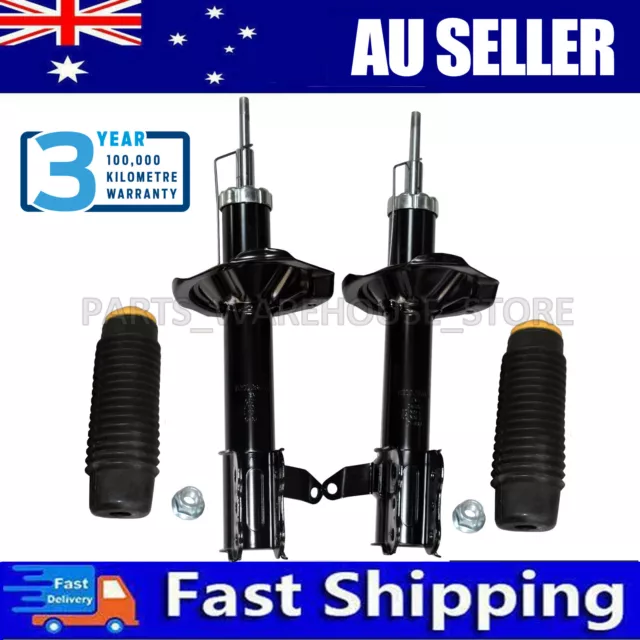 2 Heavy Duty Rear Strut Shock Absorbers for Ford Laser KN KQ GT 1999 - 2002