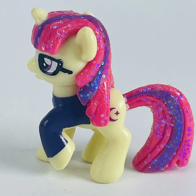 Moondancer Glitter Rare Mini MLP My Little Pony Blind Bag Figure 2"