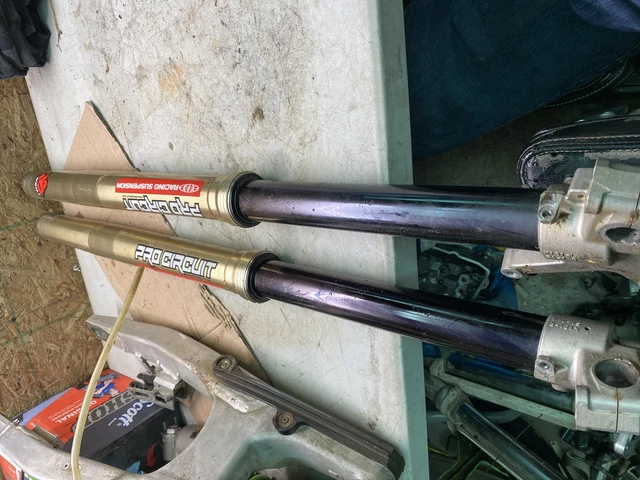 2008 Kawasaki KX250F OEM RIGHT LEFT FRONT SUSPENSION FORKS SHOCKS