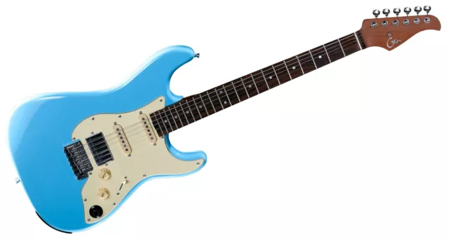 MOOER Gtrs Super Guitars Standard 800 Intelligent Guitare (S800) - Sonic Bleu