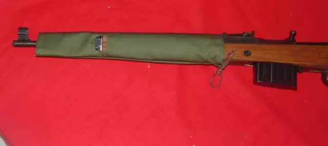 k43 rifle/ g43 barrel sleeve / EAST german/ strichtarn RAIN CAMO/ reenactor/ 8mm 2