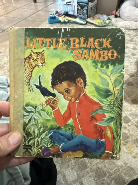 Vintage 1959 Little Black Sambo Children's Book