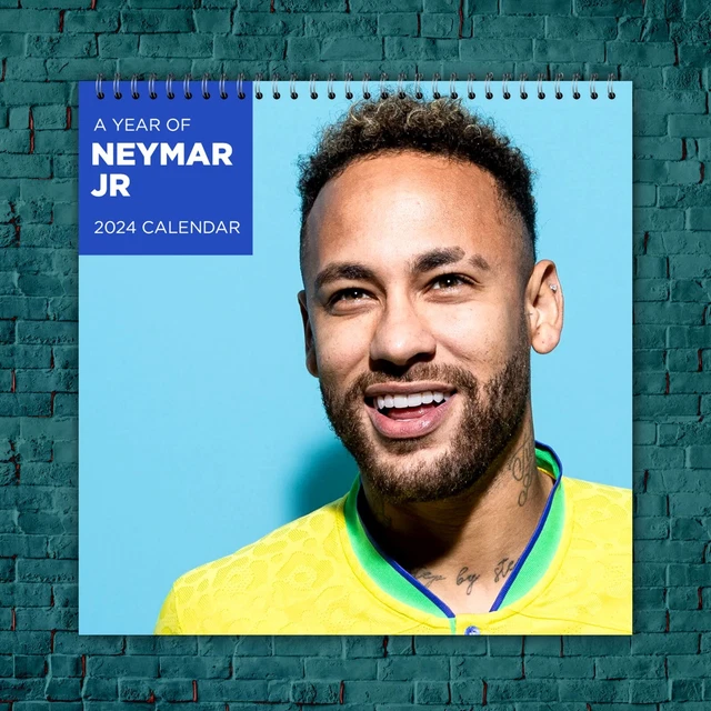 NEYMAR CALENDAR 2024 Neymar 2024 Celebrity Wall Calendar Gift 24.99