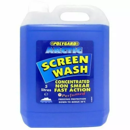 Polygard - Arctic Screenwash Concentrated Screen Wash Polyguard Non Smear - 5L