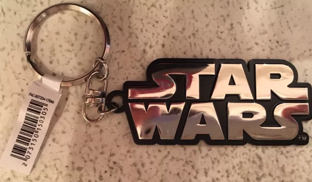 Porte Clés / Keychain / Schlüsselbund / Llavero Disneyland Paris LOGO STAR WARS