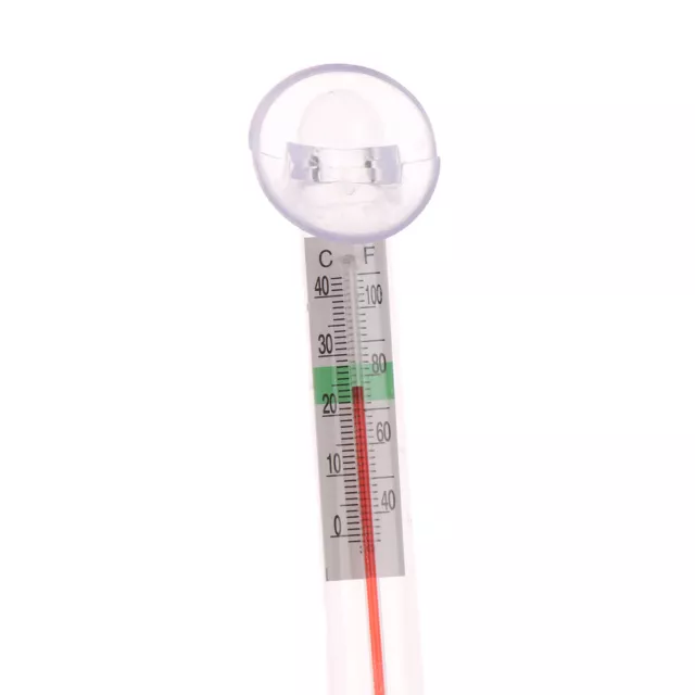 Aquarium Fish Tank Water Glass Temperature Thermometer With Suction -tz 3