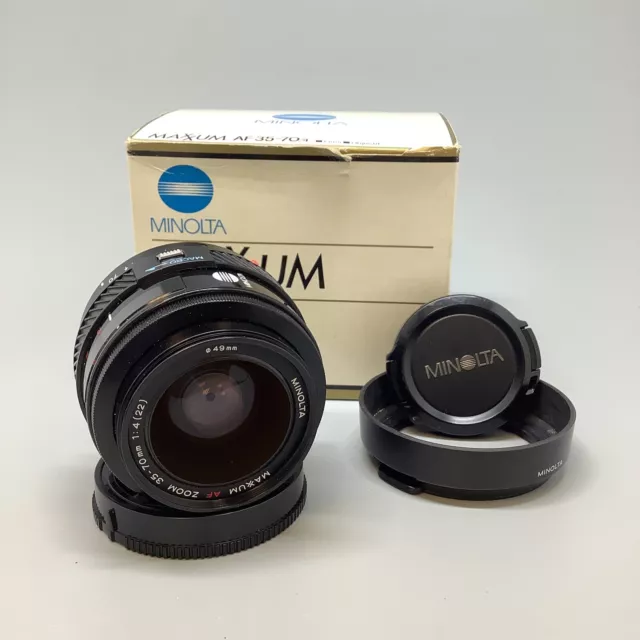 Minolta Maxxum AF 35-70mm f/4 Zoom Lens