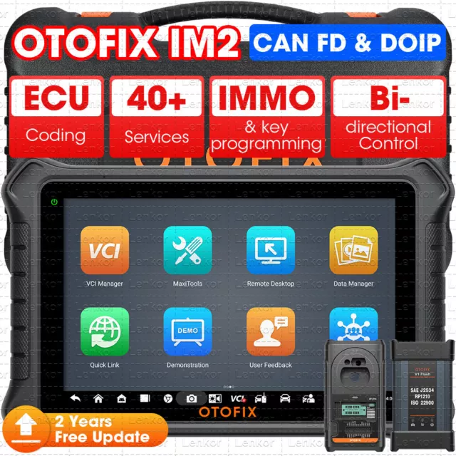 2024 OTOFIX IM2 XP1 PRO IMMO Key Programming Coding OBD2 Diagnostic Scanner Tool