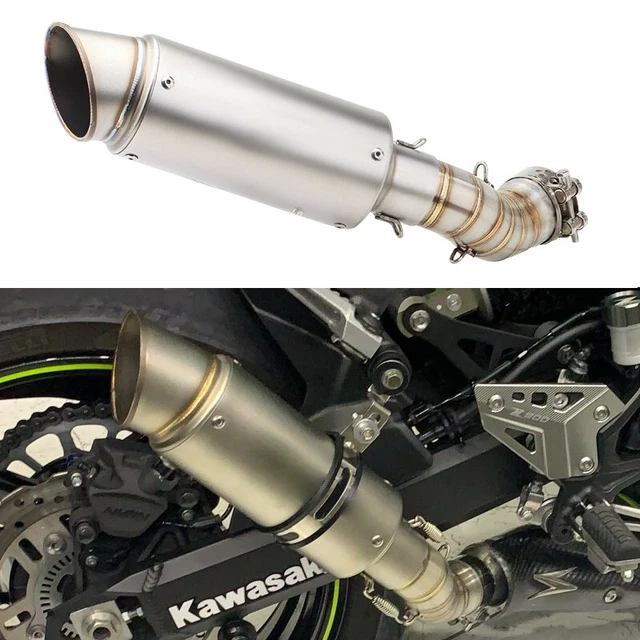 KAWASAKI Z900 EXHAUST Silencer GP Race Slip On Can Link Pipe 20202023