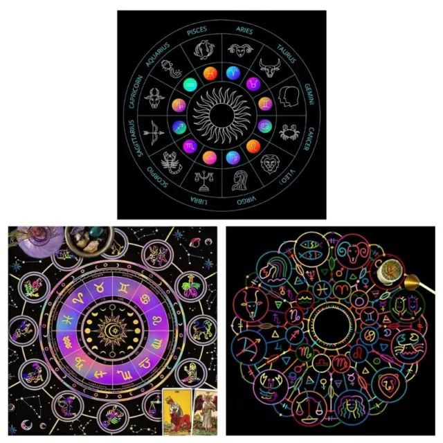 Tarot Cards Tablecloth Altars Cloth Oracles Divinations Board Game Accessories