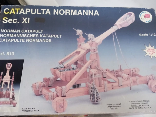 HIGHLY DETAILED WOODEN "Catapult"/ Scale Model/ replica buildkit ...