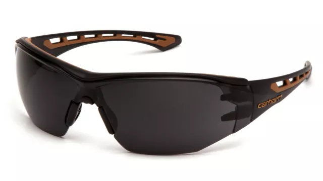 Carhartt - Easley Gray/Smoke ANTI FOG Lenses Safety Glasses Sunglasses Z87+
