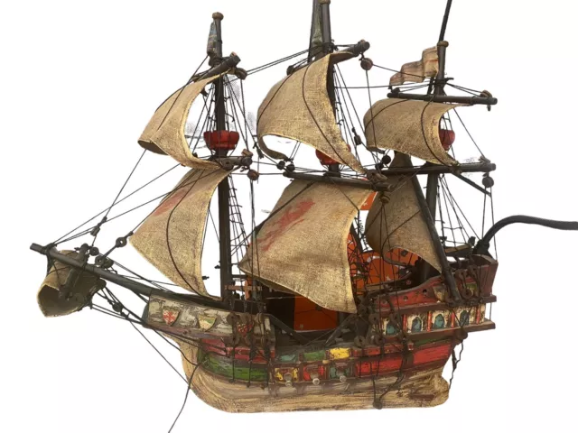 Santa Rogge 1600 Spanish Naval War Ship Model Antique Model War Ship Sailing