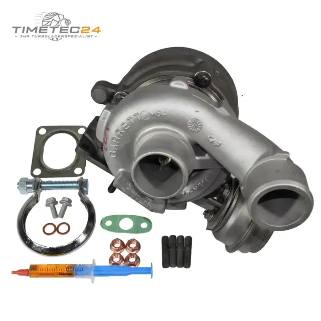 Turbolader ALFA-ROMEO FIAT LANCIA 1.9JTD 101PS-115PS M724 712766-2 + Montagesatz