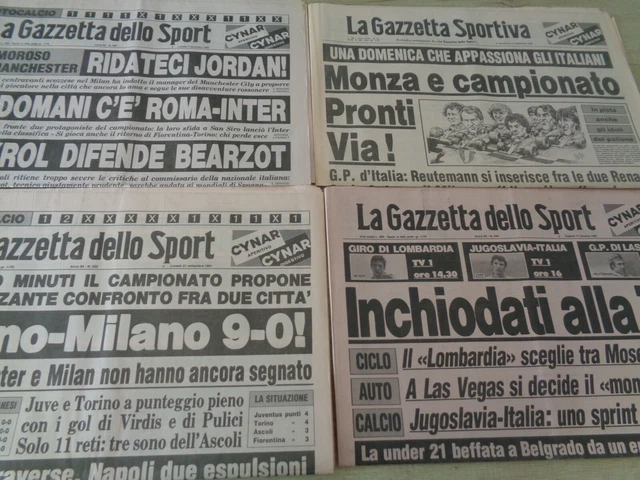 Gazette Dello Sport 16 Mai 1993 Courier Ivanisevic Milan