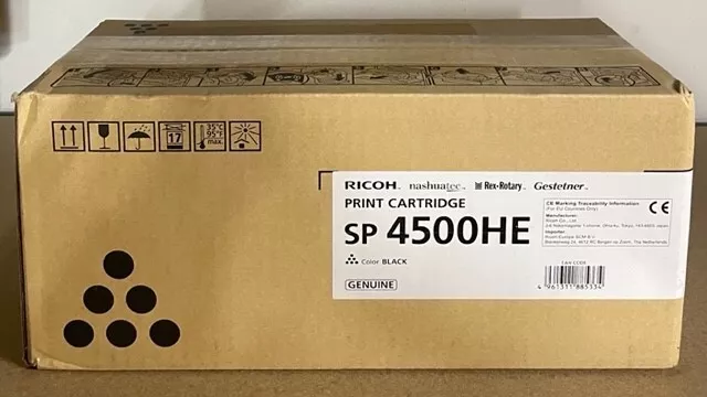 Ricoh Print Cartridge SP 4500HE Black 407318