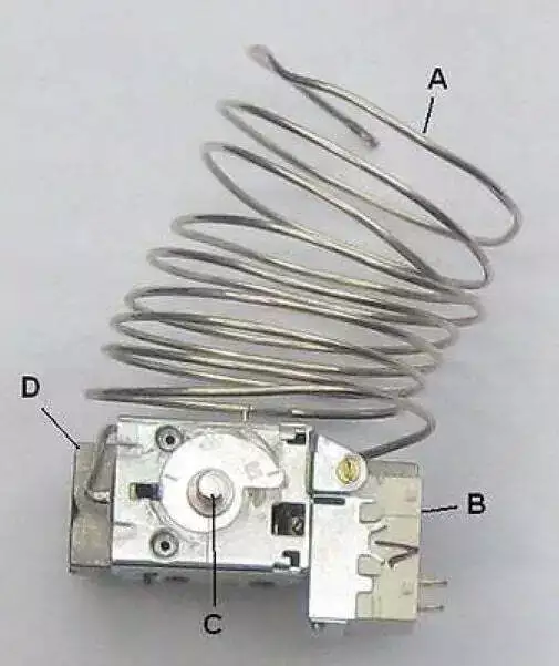 THERMOSTAT for GAS FRIDGE THREADED TYPE