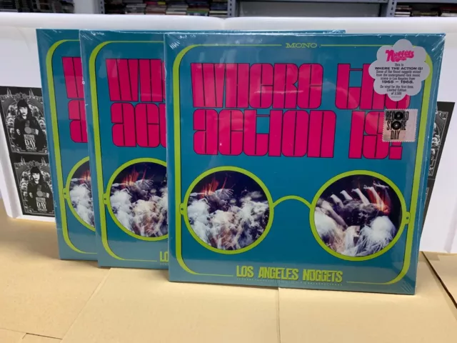 Where The Action Is Los Angeles Nuggets Highlights 2 LP RSD 2019 Scellé