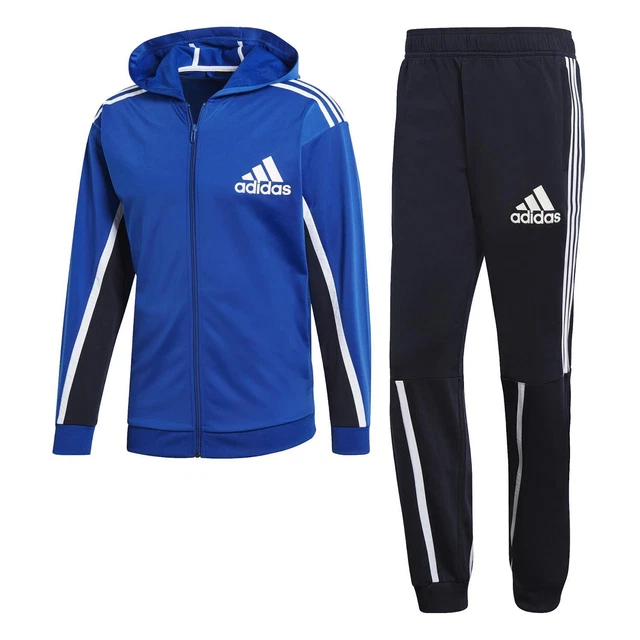 Mens Adidas Slim Fit Tracksuit Jogging Bottoms Joggers Track Pants - Black